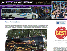 Tablet Screenshot of dothanpartybus.com